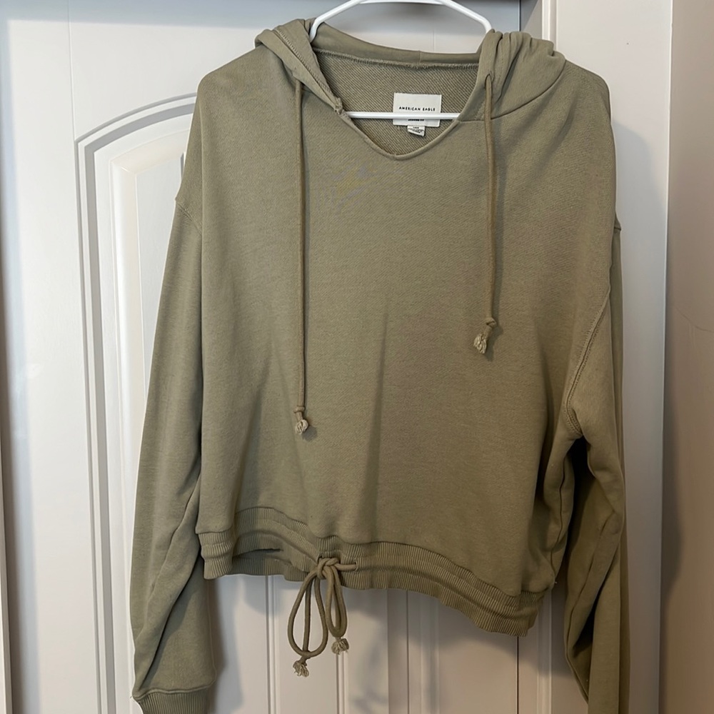 American Eagle Cinched Hoodie